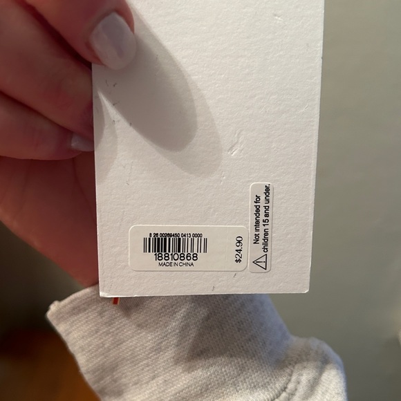 NWT Express Rhinestone Threaded Y Necklace Gold Tones - Picture 6 of 6